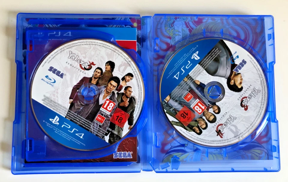 PS4 The Yakuza Remastered Collection 2 Dischi, foto 2 di 3
