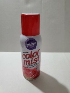 Wilton COLOR MIST Edible Food Color Spray Paint RED ...