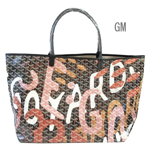 GOYARD SAC Saint Louis GM Letters Camouflage Tote Bag Pink 2023