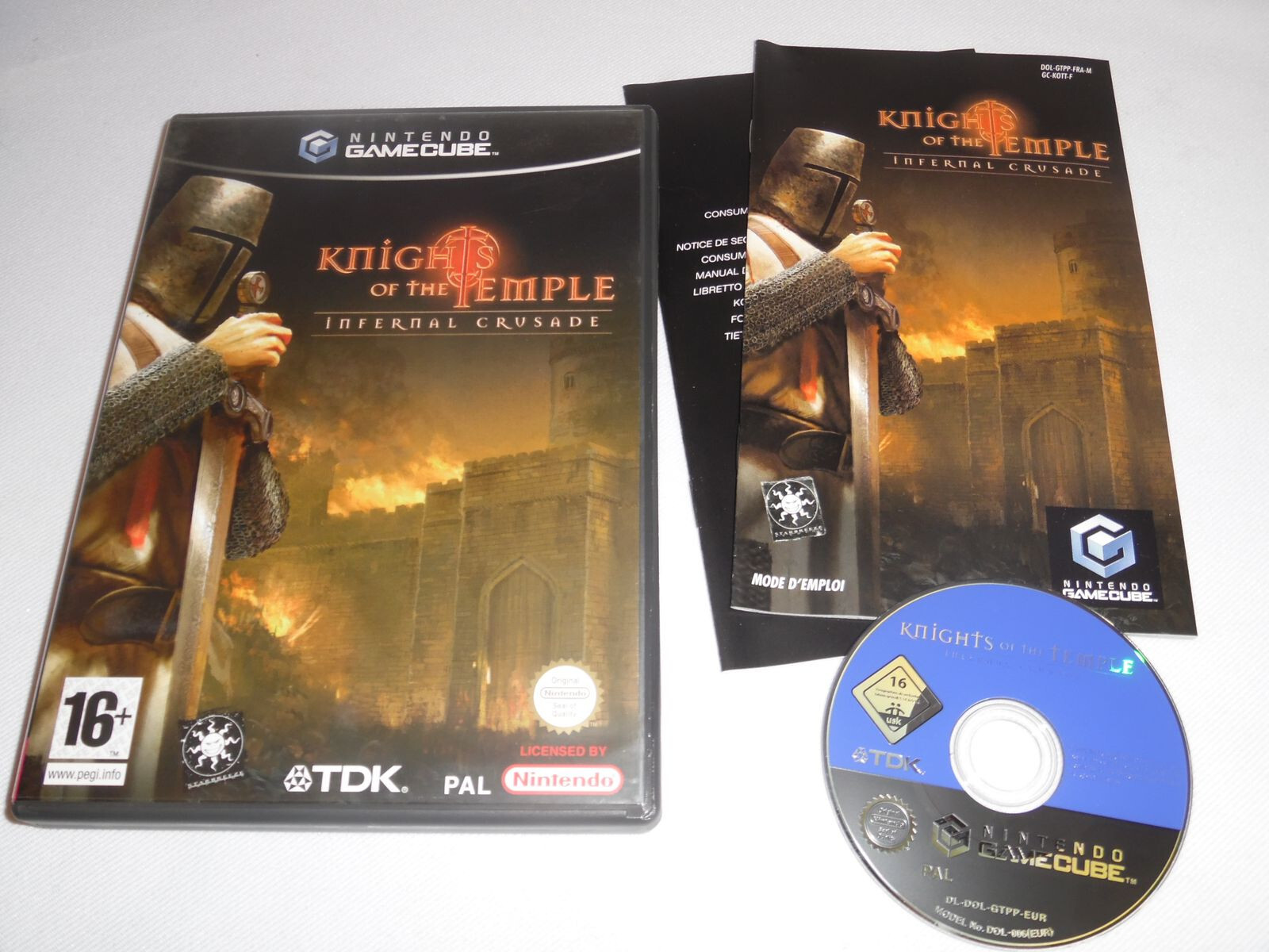 Jeu Game Cube - Knights of the Temple - Infernal Crusade