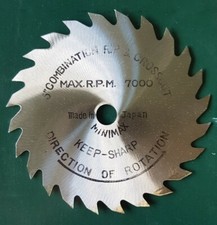 New pack 5 MINIMAX 5" Circular rip & crosscut saw blade FREE POST