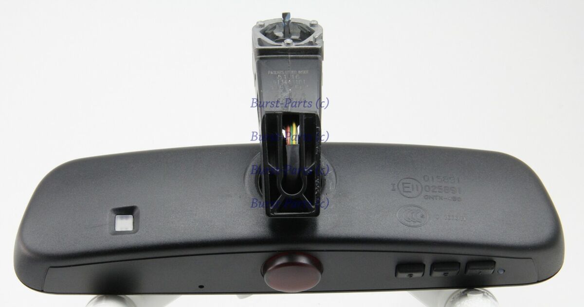 BMW Rear View Mirror OEM HIDDEN COMPASS Auto Dimming 51-16-9 BMW Rear View Mirror OEM HIDDEN COMPASS Auto Dimming 51-16-9