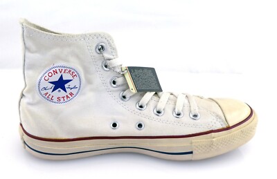 CONVERSE ALL STAR 26cmホワイト 90s USA　未使用 Converse Shoes Chuck Taylor All Star Hi White Sneakers
