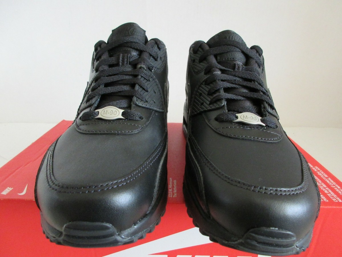 Buy Size 11 - Nike Air Max 90 Leather Black online | eBay