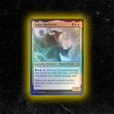 FOIL - Angus Mackenzie - Custom Magic: The Gathering Card - High-Quality