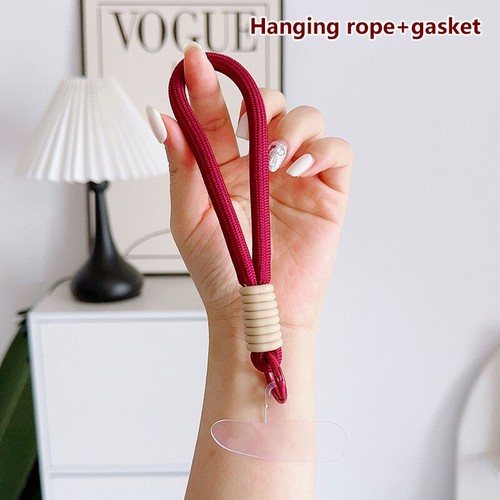 Mobile Phone Lanyard With Spacer, Woven Wrist Water Cup, Bag Pendant Colorful Wa - 第 25/47 張圖片