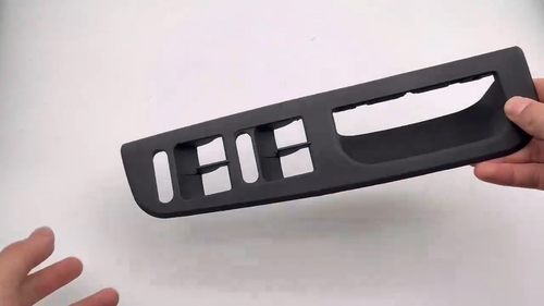 Original VW Türgriff innen Griffschale Blende Schwarz Für Golf IV Bora Passat - Video 1 of 1