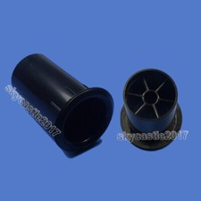 2pc Speaker Port Tube Bass Stereo Audio Reflex Tube Loudspeaker Box Vent 35x67mm