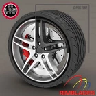 Rimblades rim protection styling Black rim protection rings rim rings rim guards