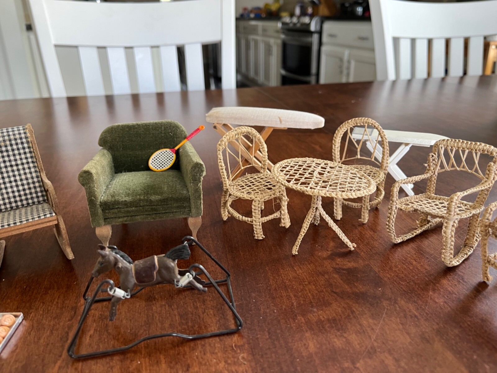 Vintage dollhouse furniture eBay