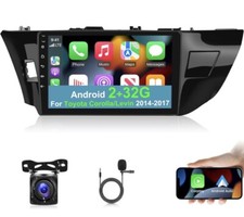 For Toyota Corolla 2014-2016 Android 12 32G Car Stereo Radio Apple CarPlay GPS