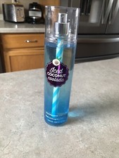 Bath  Body Works Iced Coconut Coolada Mist 8 oz NEW