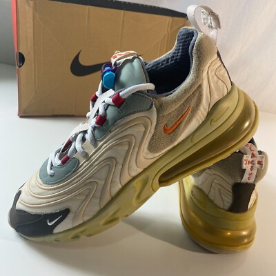 Nike x Travis Scott Air Max 270 React Cactus Trails Sneakers Men's Size 12 NEW