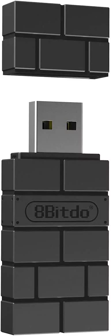 8BitDo Wireless USB Adapter 2 for Most Gaming Controllers Black