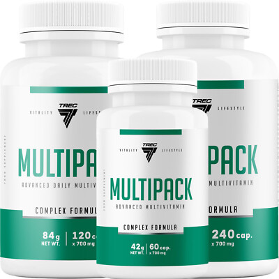 MULTIPACK - 60-240 Capsules -Daily multivitamin, mineral, Supports immune health
