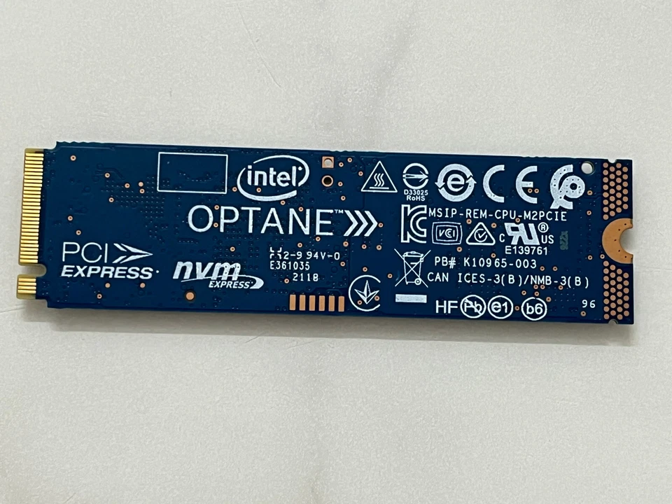 Intel Optane™ HBRPEKNX0202A 512GB SSD M.2 2280 NVMe Memory H10 with 32GB - Image 4 of 4