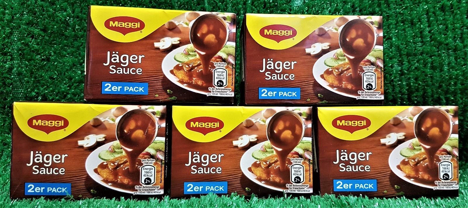 (5,40€/5x Maggi Jäger Sauce Jägersauce Doppelpackung f. Schnitzel Versand0€