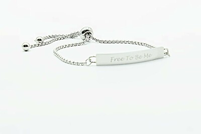 Inspirierendes Mantra Bewusstsein Armband - Free To Be Me