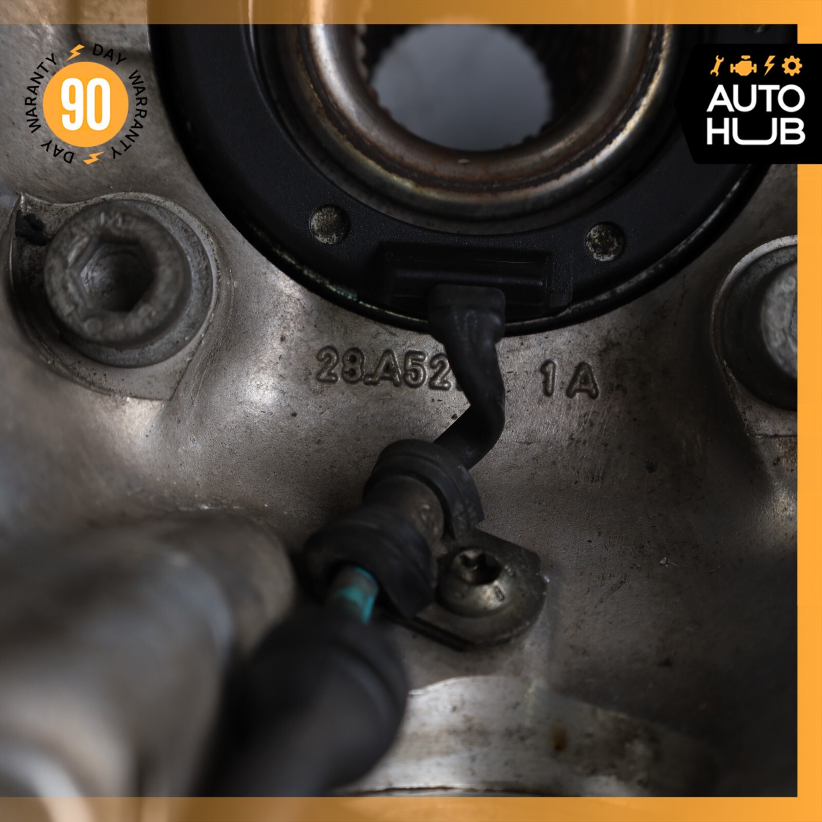 11-19 Maserati Quattroporte S M139 Rear Right Side Spindle Knuckle Hub OEM 74k
