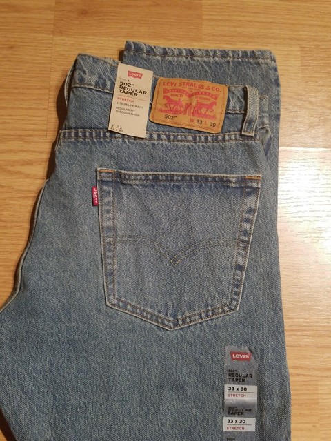 levis 502 raw