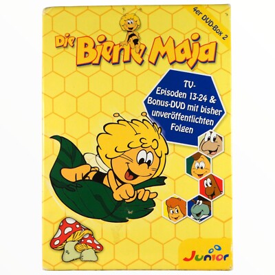 Die Biene Maja TV Episoden 13-24 Folgen und Bonus 4 DVD-Box 2 Junior Kinder
