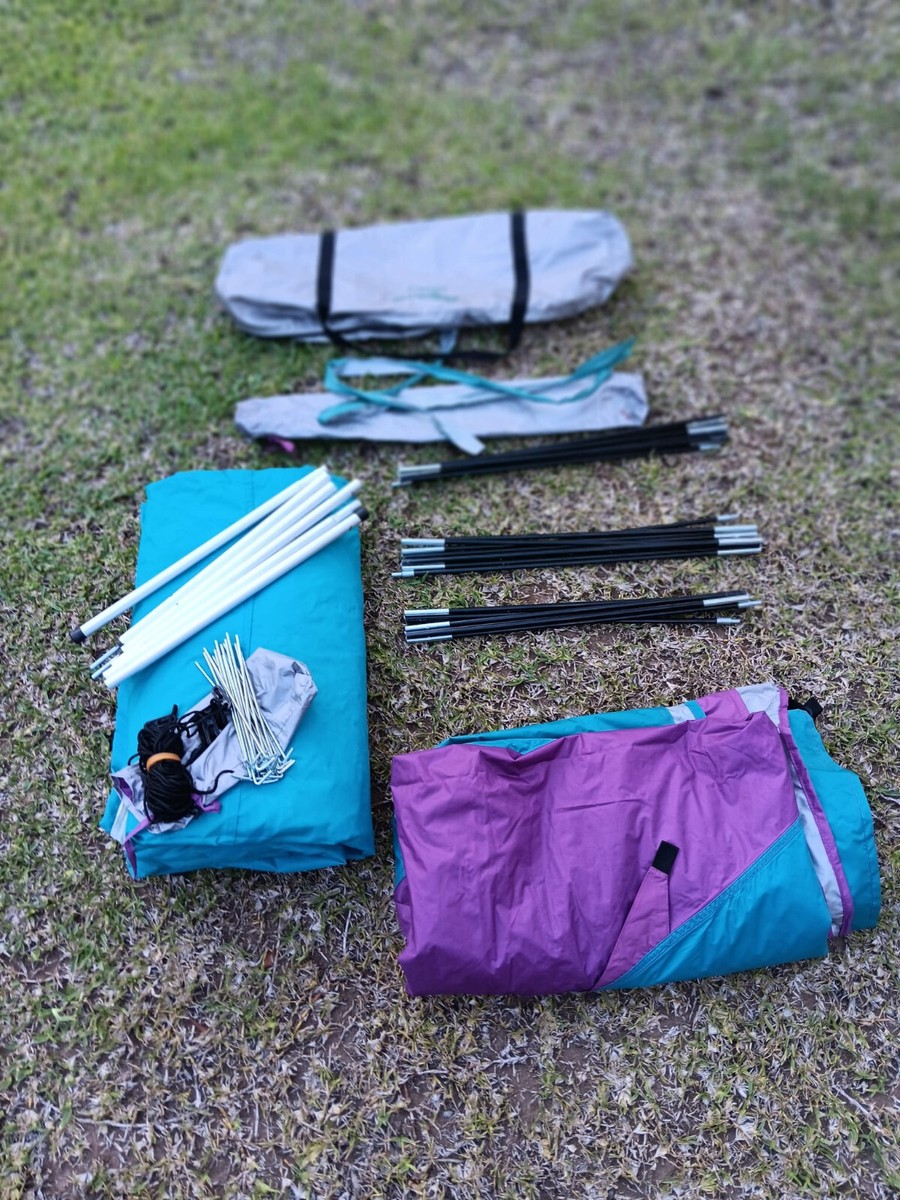 Tente De Camping Sherpa Alu 3 Places – Légère Et Compacte, Neuve Sans Emballage