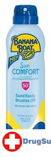banana boat sun comfort 50