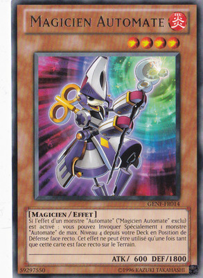 Magier Automat GENF-FR014 Feuermagier Effekt Level 4 YGO
