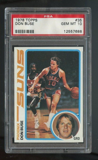 1978 Topps Set-Break #35 Don Buse PSA 10 GEM MINT