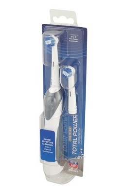 Rite Aid Easy Flex Total Power Toothbrush. New in package with TWO HEADS.