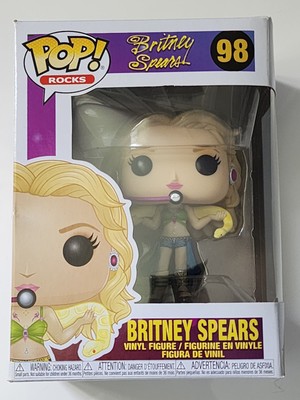 Funko POP! Britney Spears Iconic 2001 VMAs I'm a Slave 4 U Vinyl #98 New
