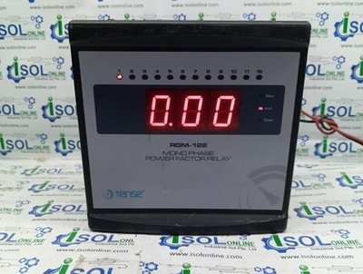 Tense RGM-12E Mono Phase Power Factor Relay 12-Level RGM12E Controller