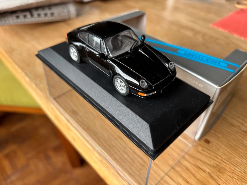 Minichamps Porsche 911, 1994, Black, 993, 1/43 - Image 2 of 4