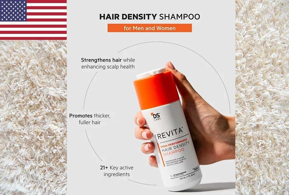 DS Labs Revita Shampoo-High-Performance Hair Density Shampoo, Men & Women, 205Ml - Image 3 of 4