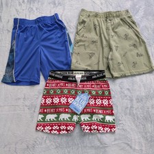Boys Shorts Bundle 3 Pairs Multi Size Casual Play Sporty Fun