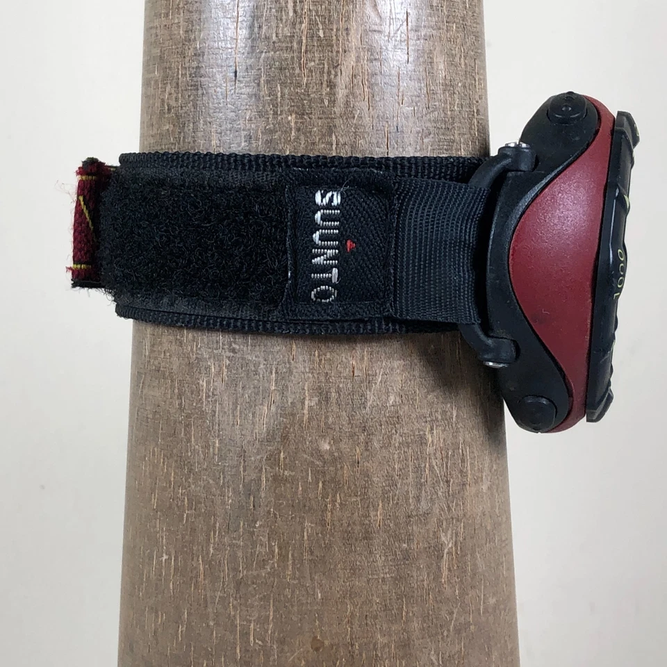 Relógio Suunto Altimax masculino esportivo multifuncional náilon vermelho quartzo digital 47mm 7" - Imagem 3 de 4