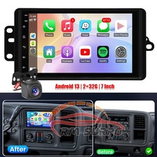 7 For 2003-2006 Chevy Silverado 1500 2500 3500 Carplay Android Car Stereo Radio