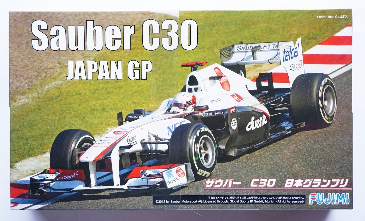 FUJIMI 1/20 Sauber C30 Japan GP #GP-SP24 scale model kit | eBay