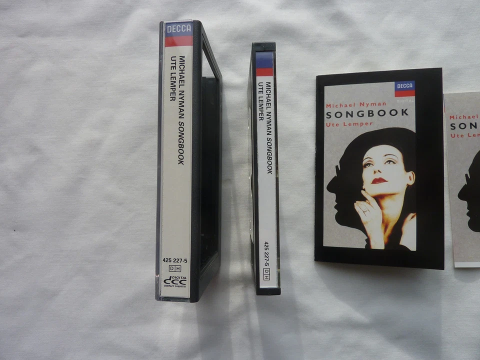 Michael Nyman Ute Lemper ‎Songbook DCC Digital Compact Cassette - Bild 2 von 3