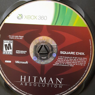 Square Enix Hitman: Absolution Xbox 360 2012 M NTSC-U/C Hitman Series Disc Only
