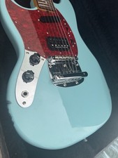 2012 LEFT handed Fender Mustang signature Guitar Kurt Cobain sonic Blue - rare !