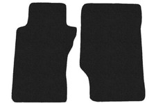 Vorne Veloursfußmatten für Mercedes E cl W124 4x4 1987-1993, Anthrazit Velour