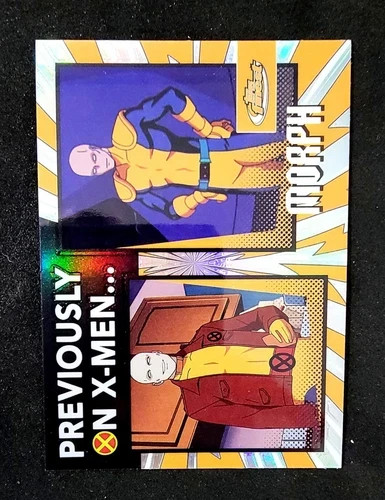 2025 Topps Finest X-Men 97 Previously on X-Men MORPH # PO-5!