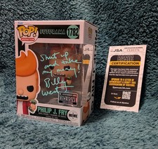 Billy West Signed Philip J Fry Shut Up And Take My  Money Funko JSA w/ Protector