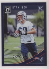 2018 Donruss Optic Rookies Purple Stars Prizm 17/25 Ryan Izzo #124 0c2