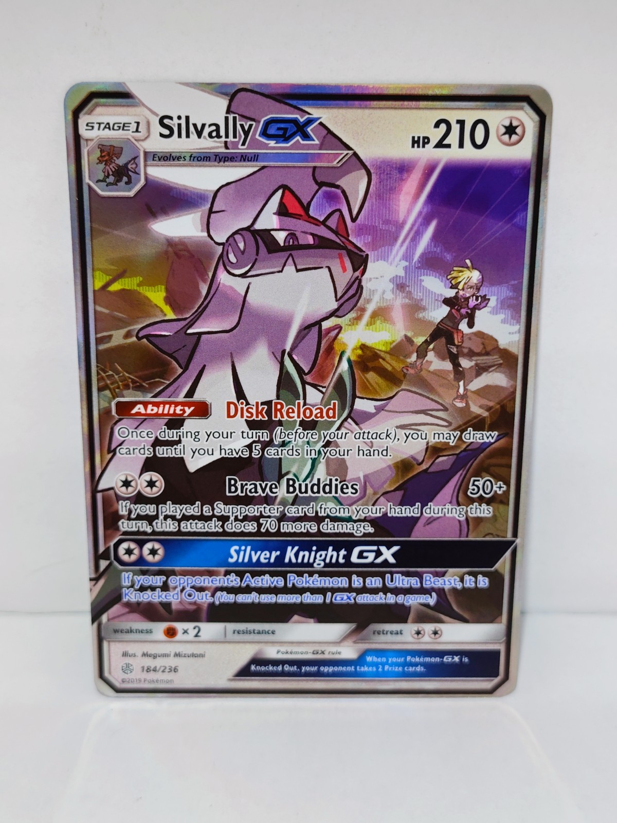Silvally GX 184/236 Holo - Pokemon SM Cosmic Eclipse - LP