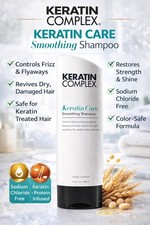 Keratin Complex Keratin Care Smoothing Shampoo 13.5 oz Frizz Control NEW