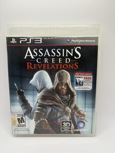 Assassin's Creed: Revelations(Sony PlayStation 3 2011)PS3 Complete w/ Manual CIB