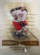 Boone Jenner 2013-14 SP Game Used Edition Authentic Rookies 108 Auto