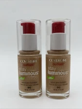 CoverGirl Outlast Stay Luminous Medium Beige 842 Natural Glow New Lot Of 2